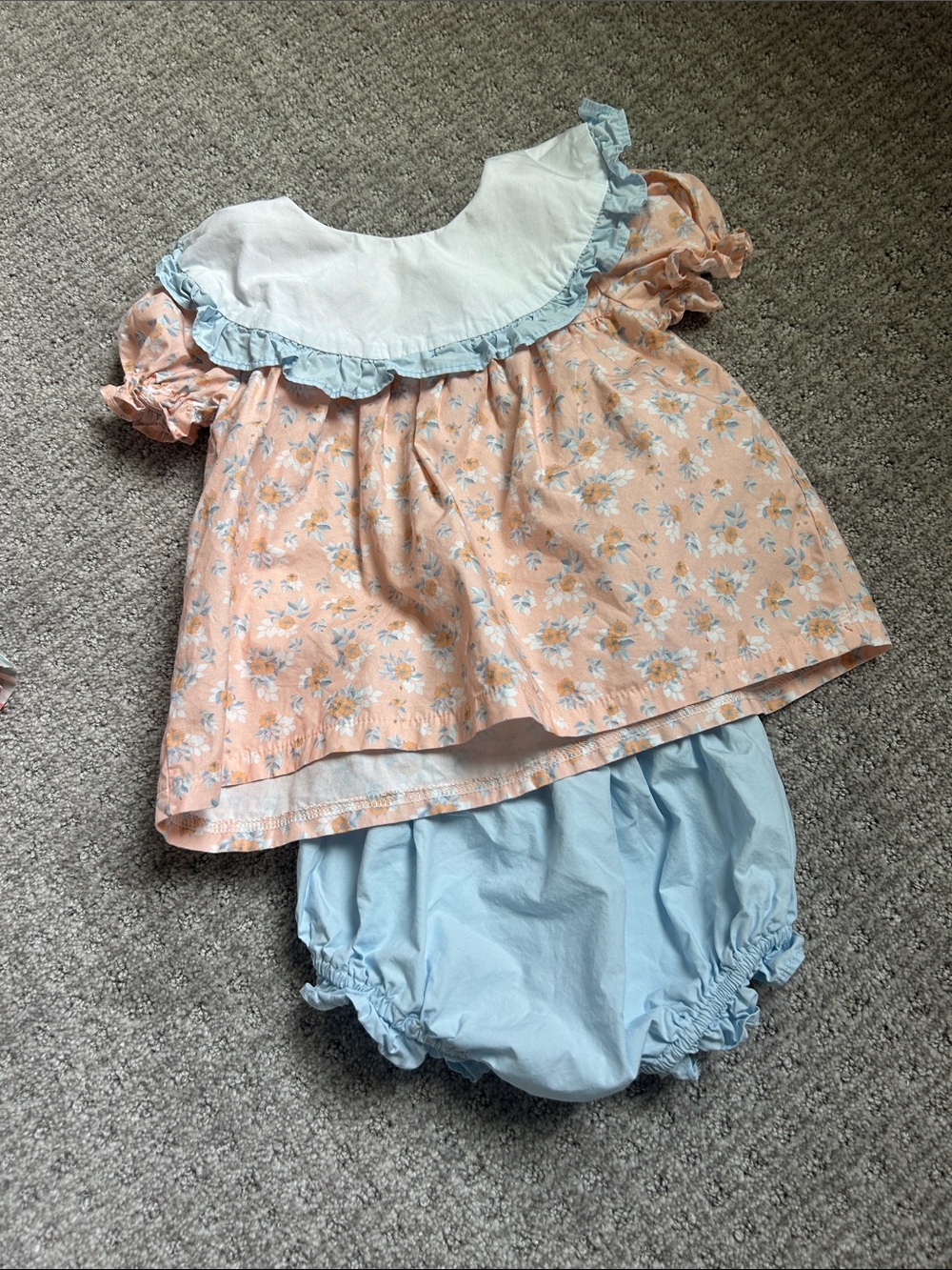 Stitchy Fish Diaper Set